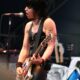 La chanteuse de rock américaine Joan Jett le 2 mai 2008 sur scène