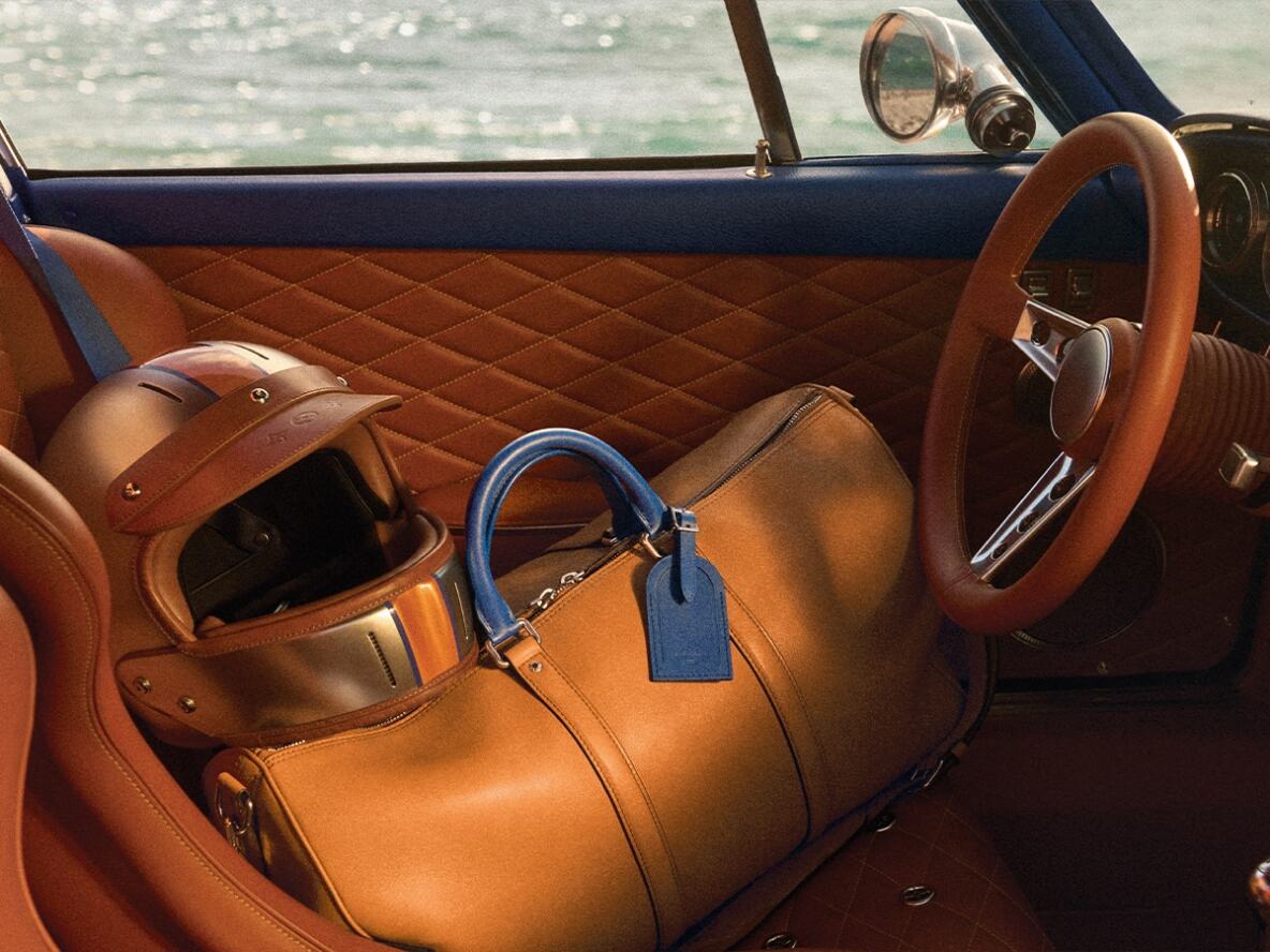 Porsche 911 Singer Louis Vuitton bagages