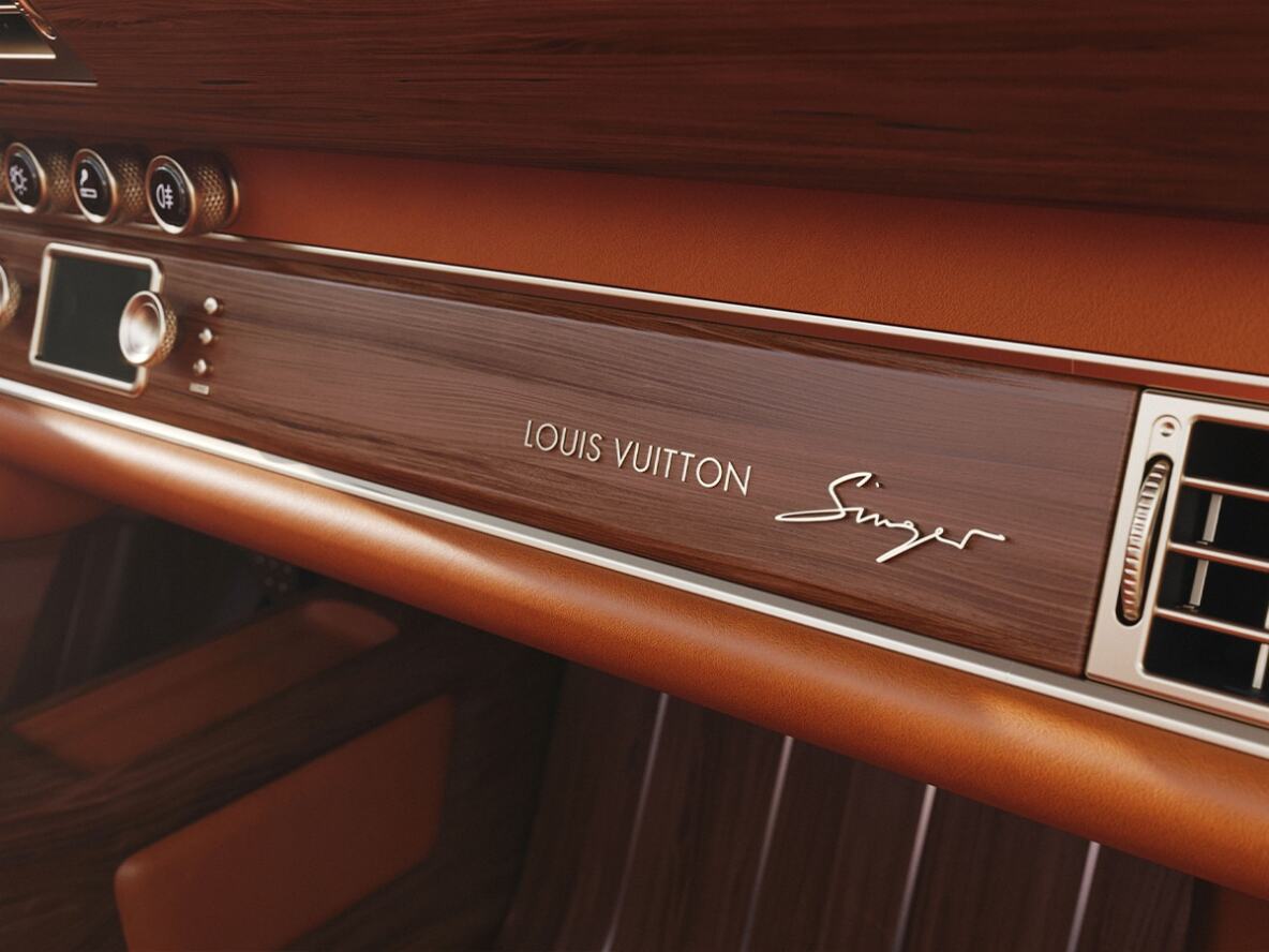 Porsche 911 Singer Louis Vuitton signature
