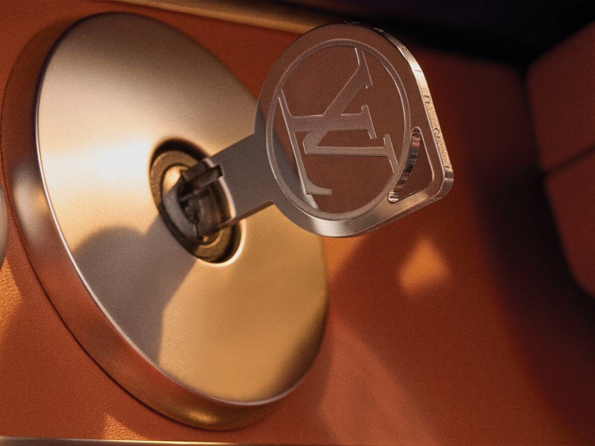 Porsche 911 Singer Louis Vuitton clef