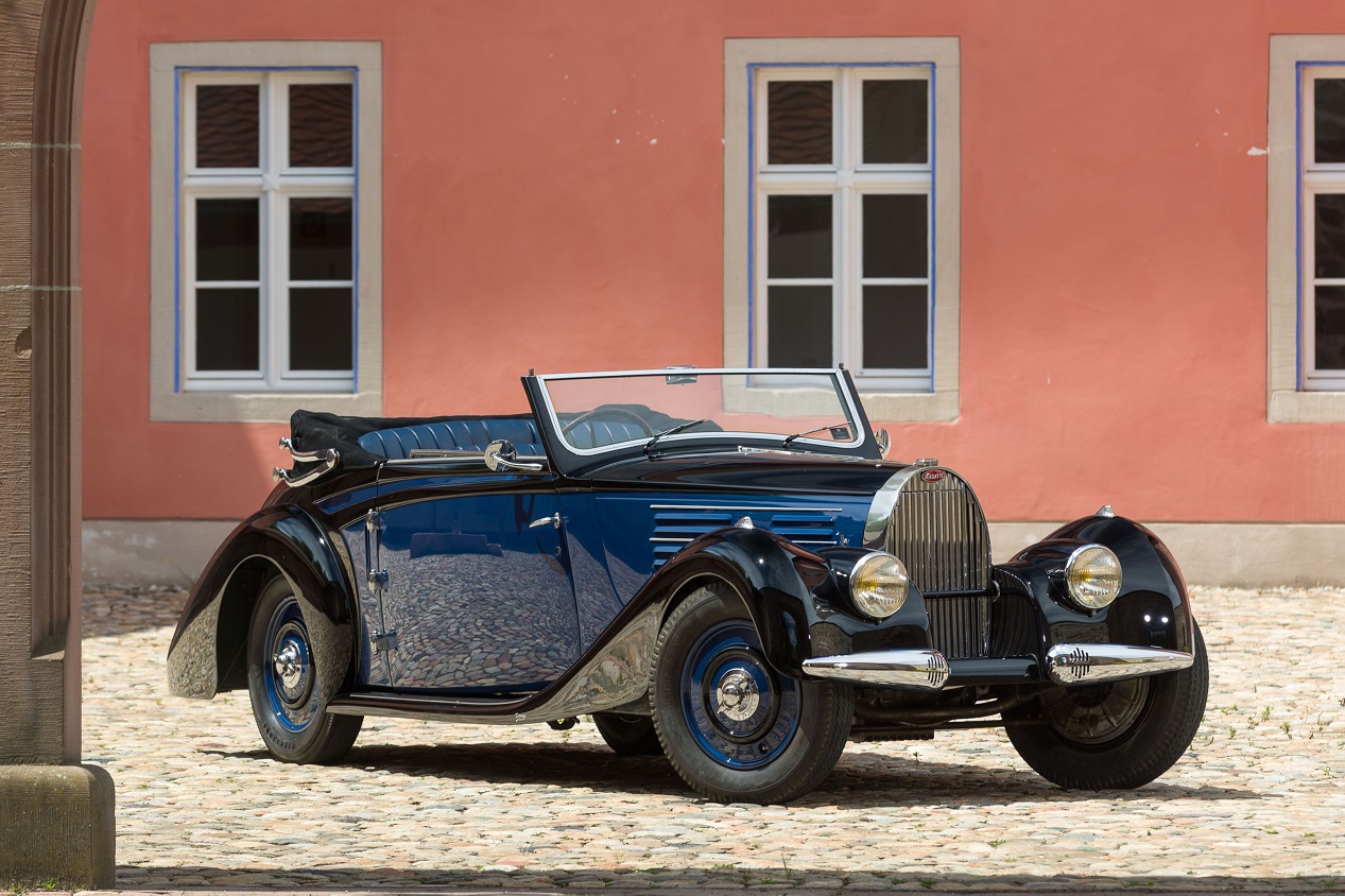 bugatti type 57 cabriolet 1939 par vanvooren artcurial - Vintage
