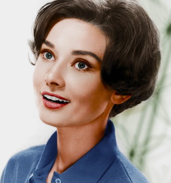 audrey hepburn 12 04 1959 colourised mgm resize