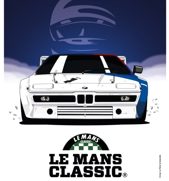 affiche le mans classic 2025