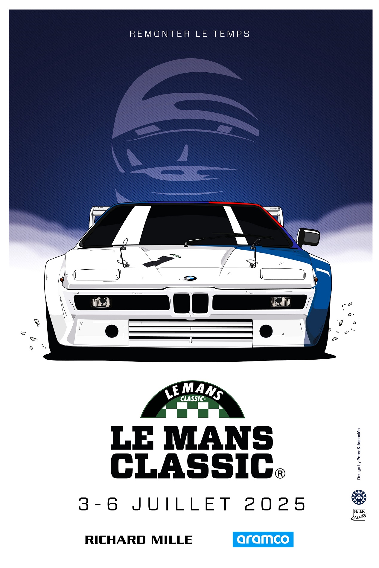 affiche le mans classic 2025 - Vintage