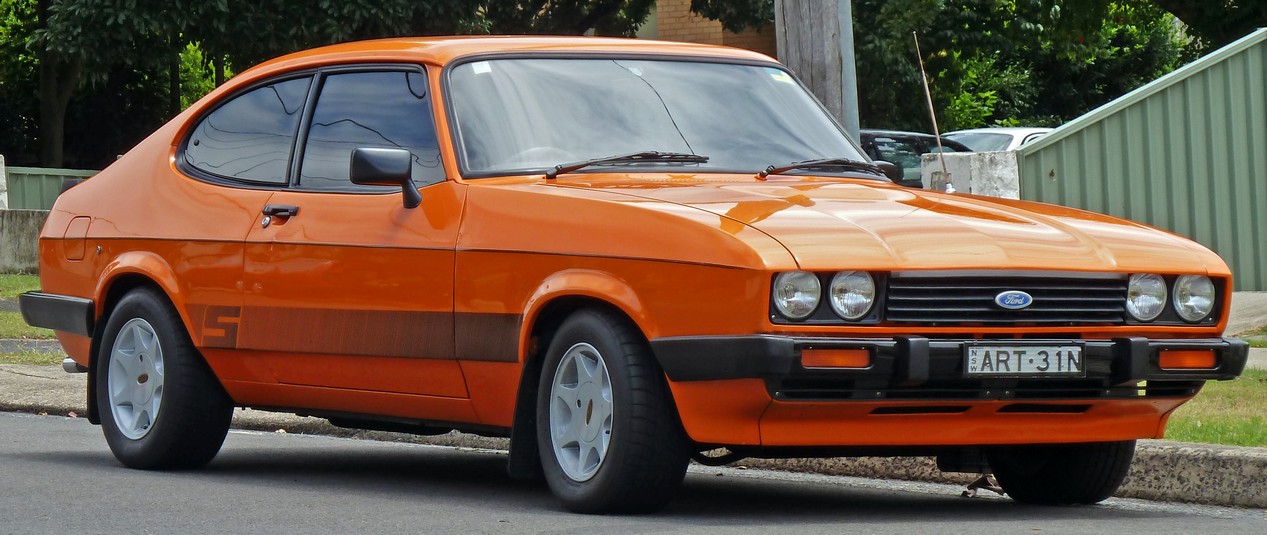 ford capri 3 s coupe 1983 wikimedia - Vintage