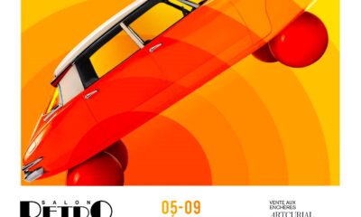 retromobile affiche 2025 une - Vintage