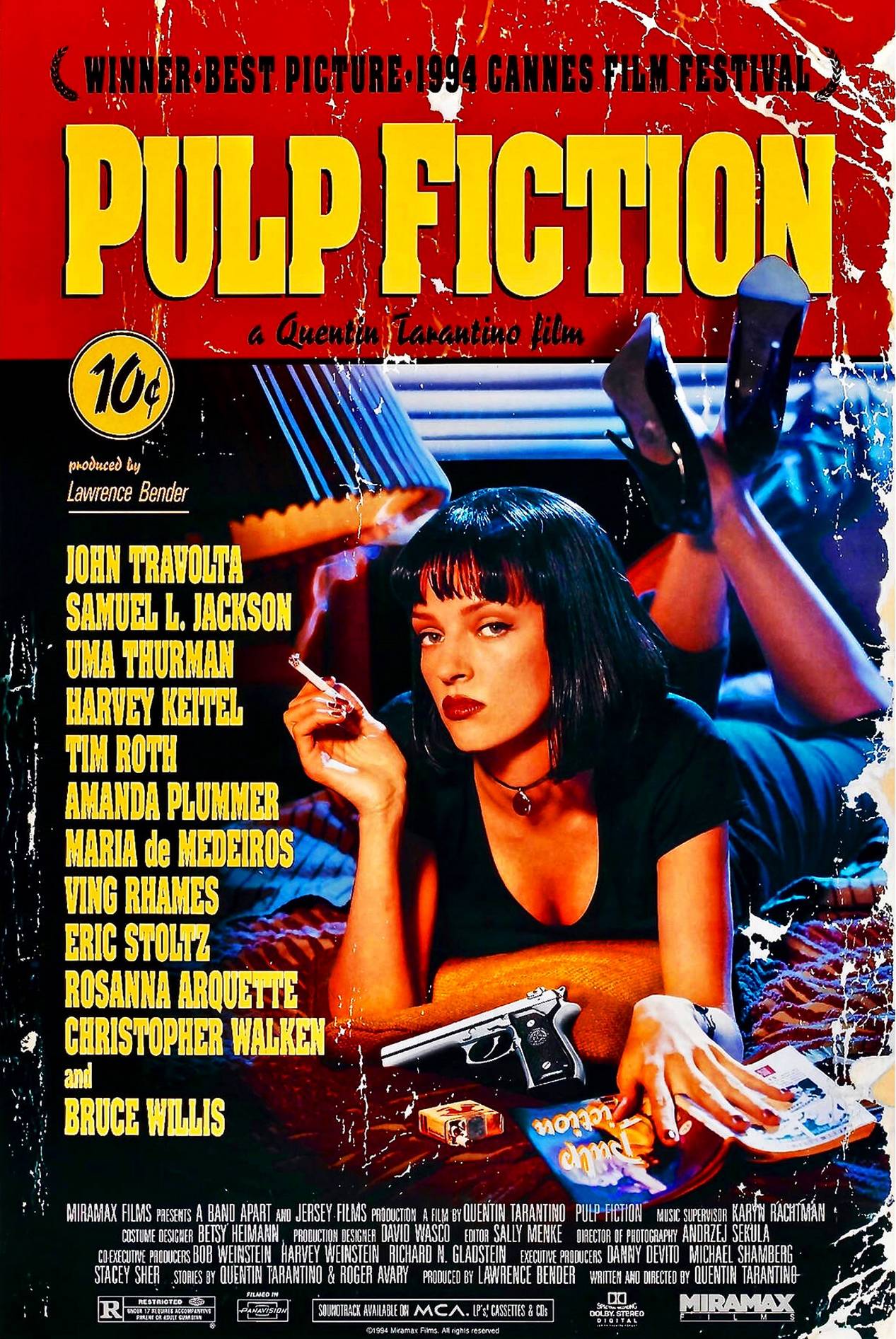 pulp fiction affiche - Vintage