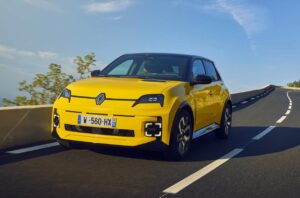 renault 5 e tech jaune pop electric