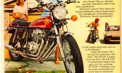 honda cb 750 publicite americaine mars 1976