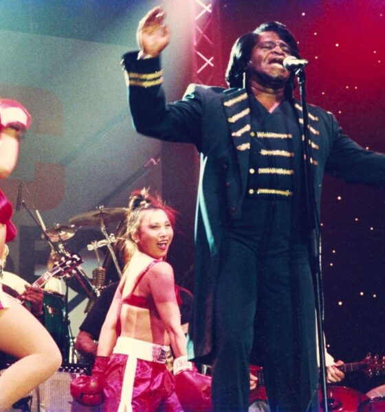 james brown in concert