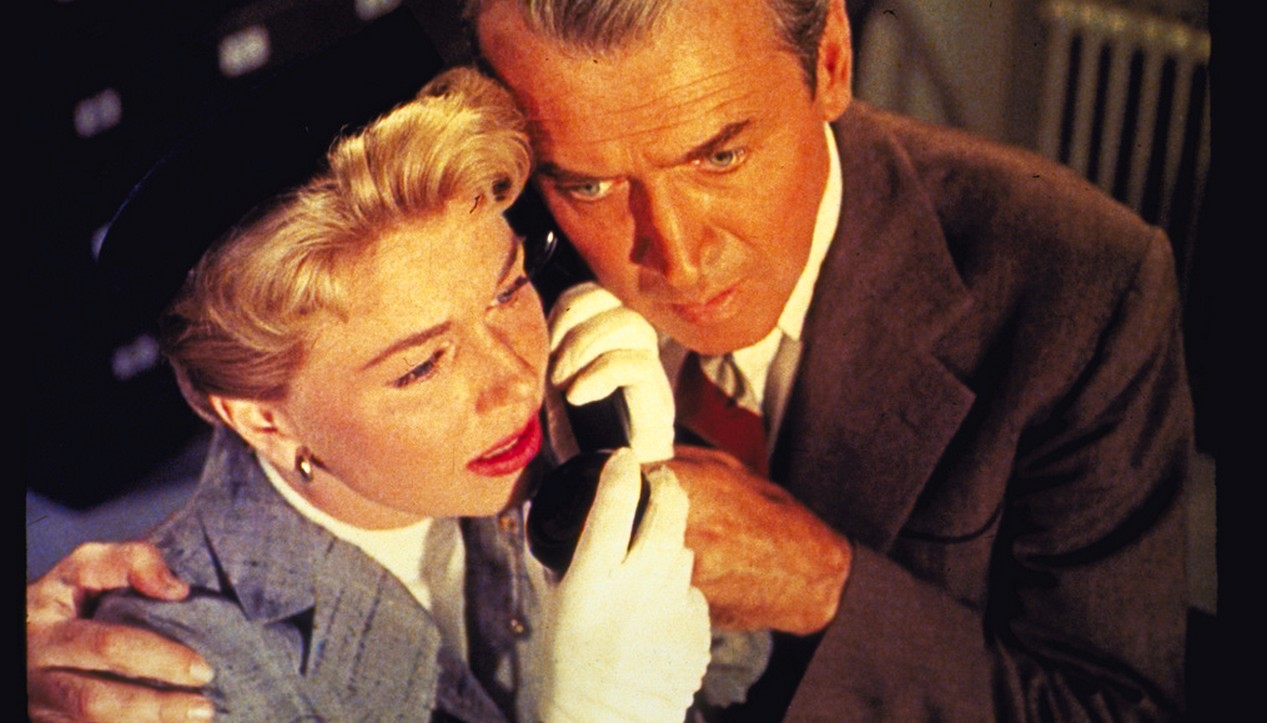 Doris Day et James Stewart. “L'homme qui en savait trop”.