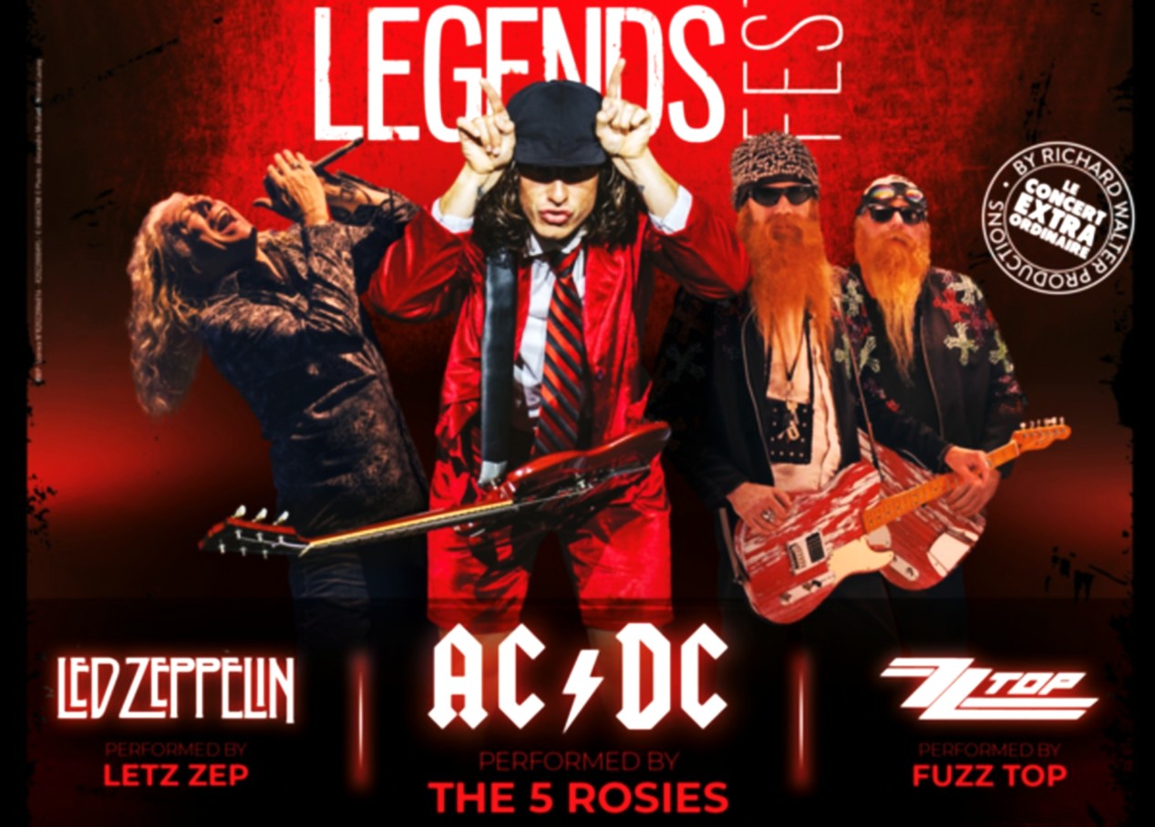 rock legends affiche une