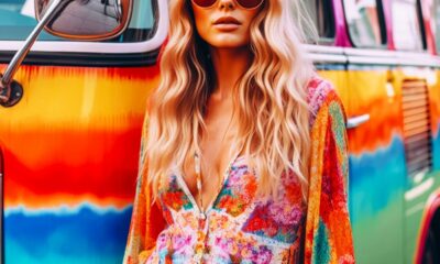femme hippie woodstock