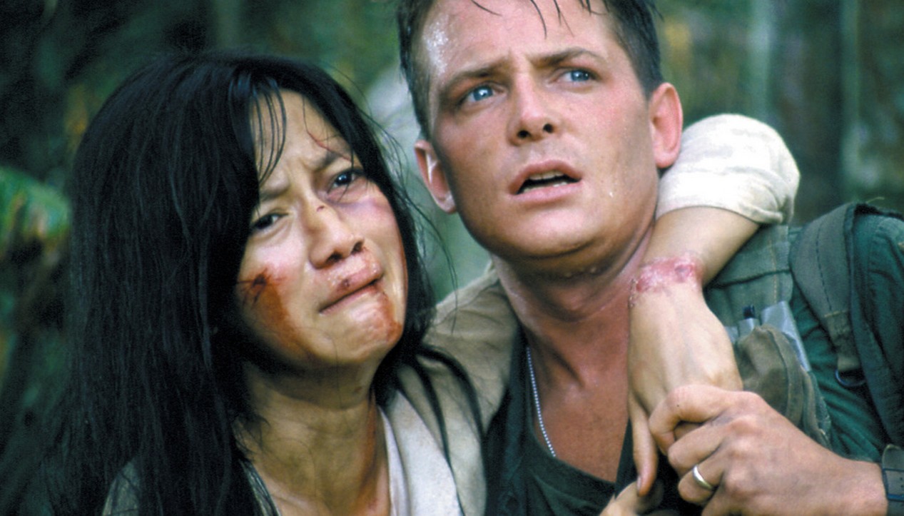 Michael J. Fox (Eriksson) dans "Outrages" de Brian de Palma