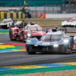 Le pilote Paul Loup Chatin au volant de son Alpine N°35 lors des 24H du Mans 2025