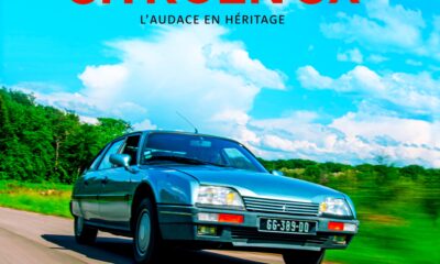 Livre retraçant l'histoire complète de la voiture Citroën CX