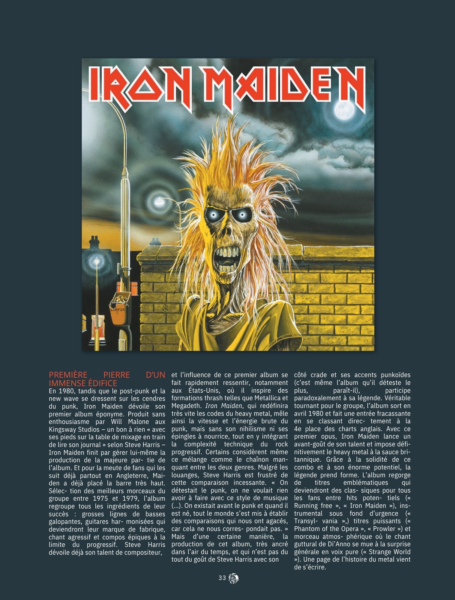 iron maiden livre 1
