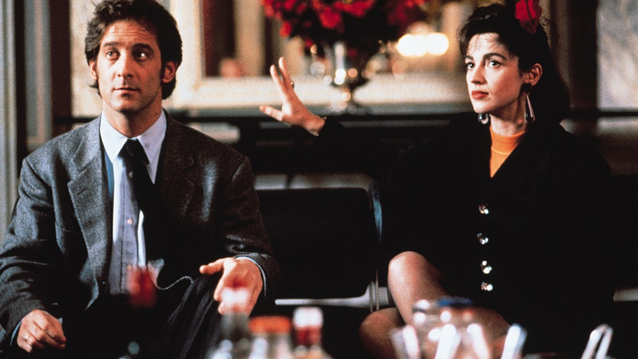 Vincent Lindon et Zabou Breitman dans le film LA CRISE réalisé par Coline Serreau.