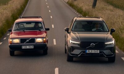 à gauche; la Volvo 240 et à droite : la Volvo XC60, qui devient la meilleure vente de la marque suédoise