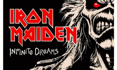 Le livre INFINITE DREAMS qui sortira le 8 octobre 2025 à l'occasion des 50 ans du groupe anglais IRON MAIDEN