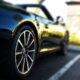 Ford Mustang cabriolet noire