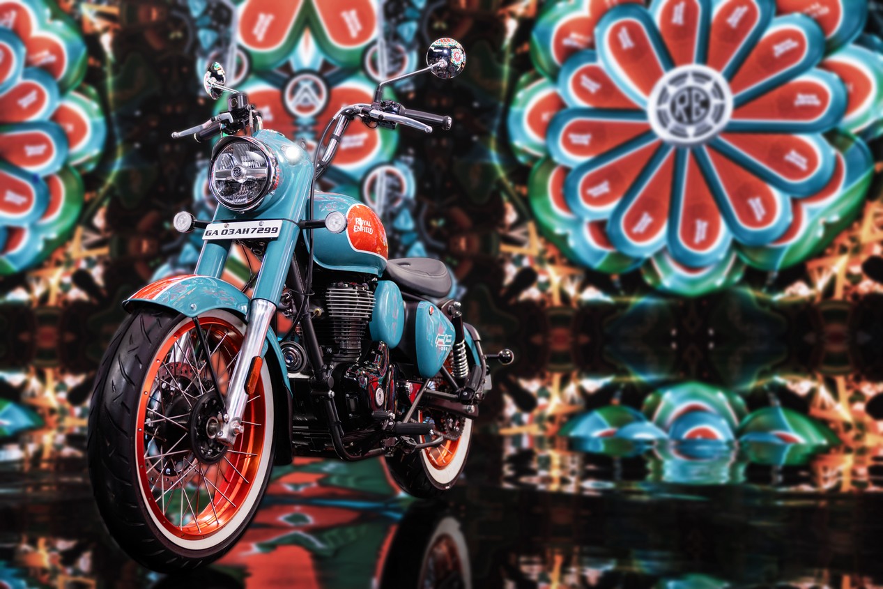 royal enfield goan classic 350 trip teal 11 1