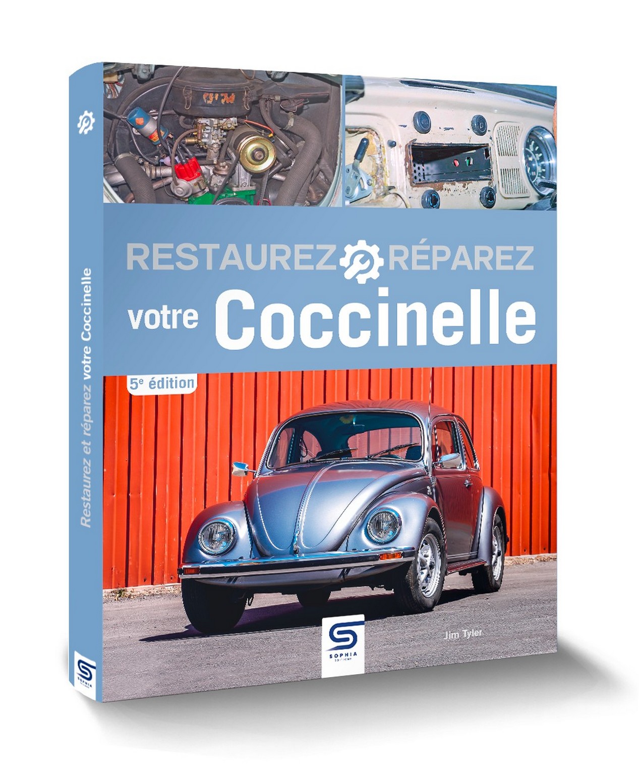 Couverture du livre sur l'entretien et la réparation de la Volkswagen Coccinelle aux éditions Sophia