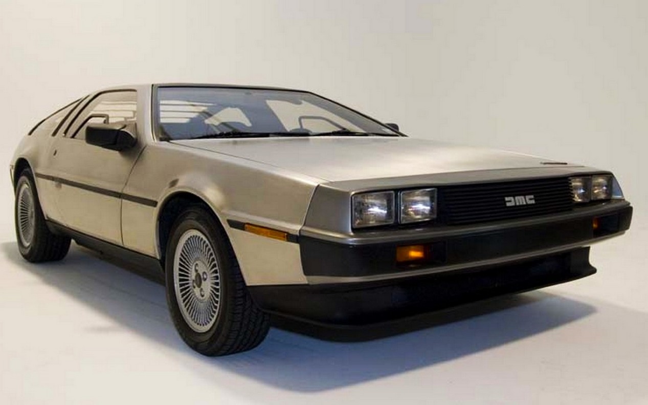 Voiture De Lorean DMC 12 qui a tourné dans le film Retour vers le futur