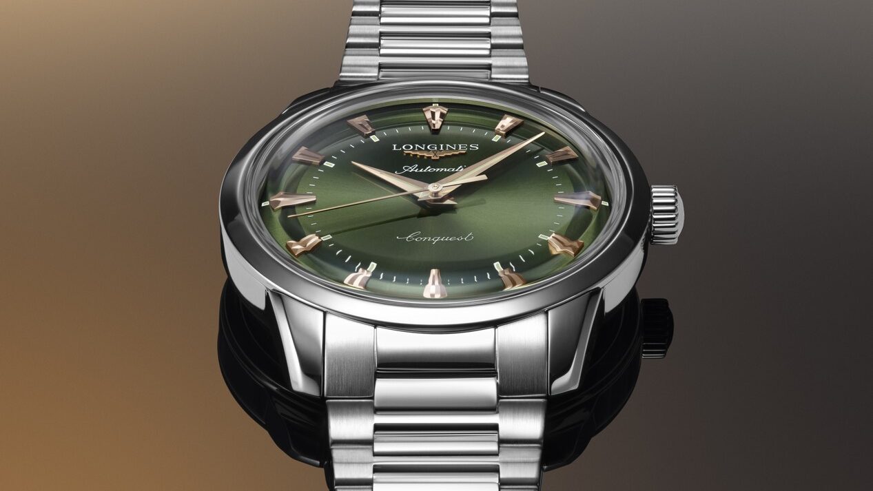 longines conquest heritage verte rotated