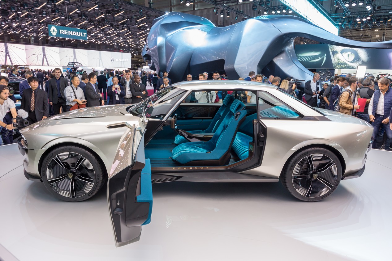 Concept Peugeot e-Legend de 2018