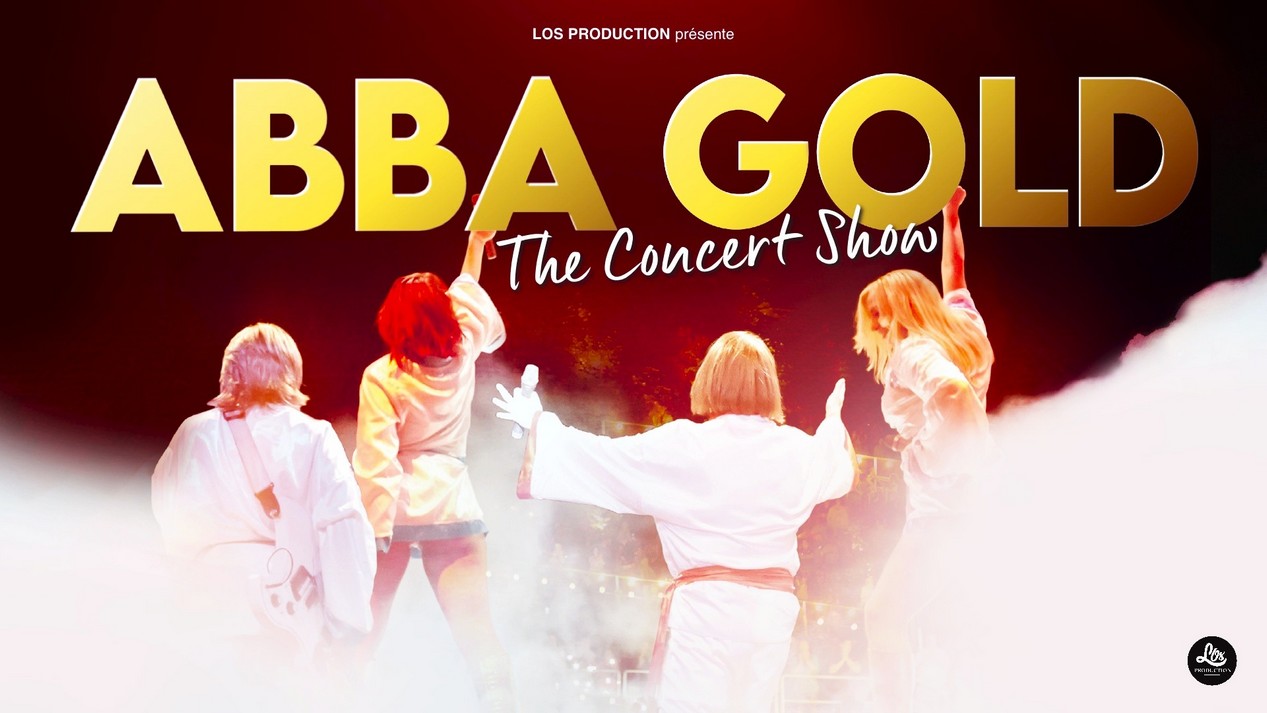 Affiche du groupe ABBA GOLD pour leur tournée française de 2026