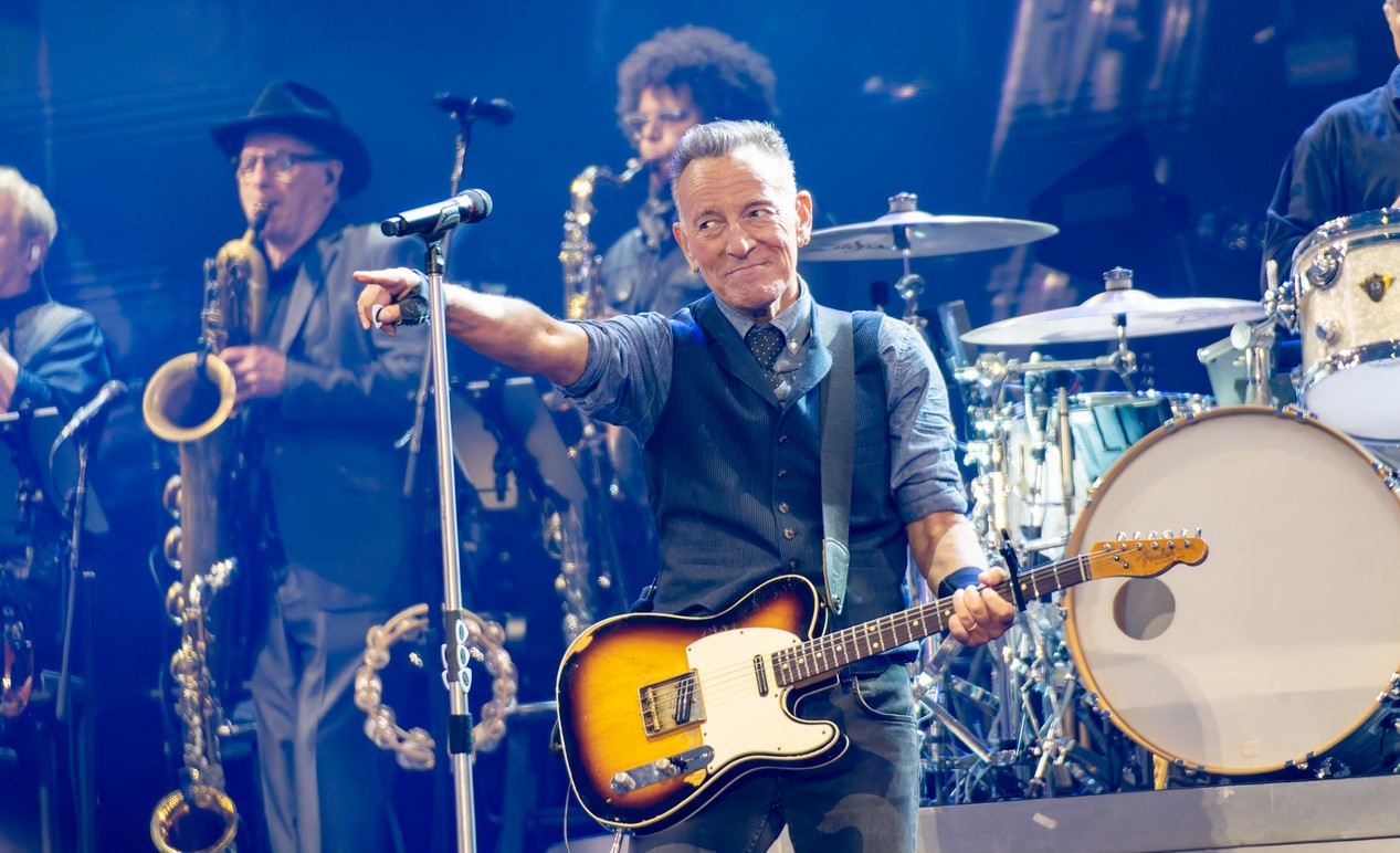 Bruce Springsteen sur scène avec the E-Street Band le 5 mai 2024 à Cardiff