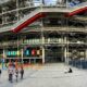 Le centre Georges Pompidou situé en plein coeur de Paris, en 2022.