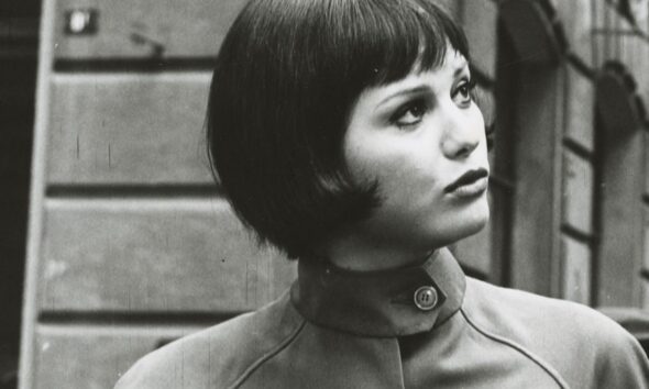 L'actrice italienne Claudia Cardinale en 1957, dans le film Senilita