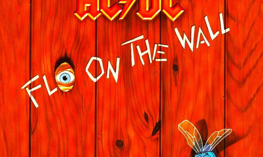 Pochette du dixième disque du groupe australien AC/DC : FLY ON THE WALL
