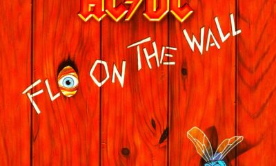 Pochette du dixième disque du groupe australien AC/DC : FLY ON THE WALL