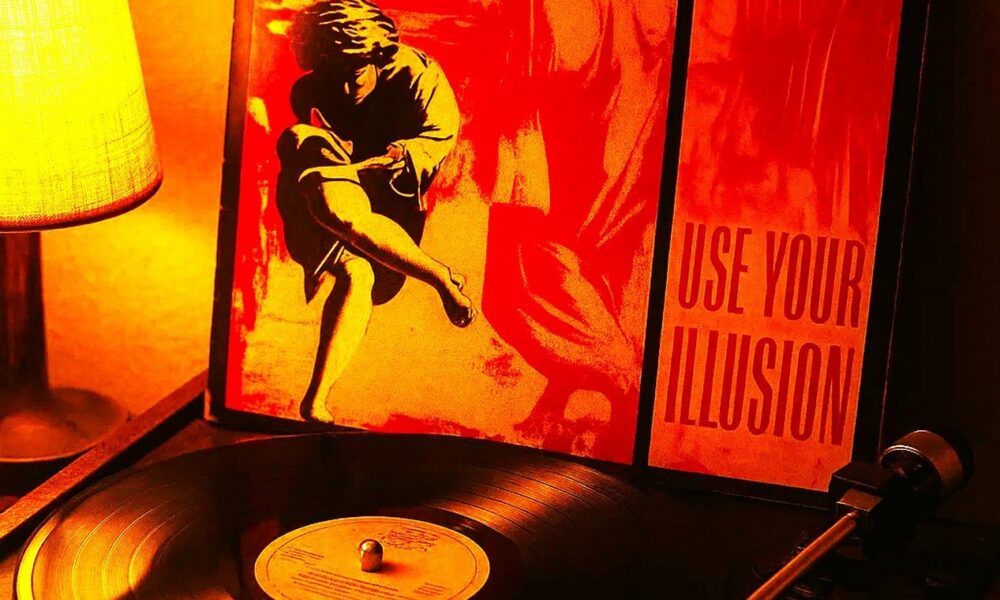 Disque Use Your Illusion des Guns N'Roses sorti le 17 septembre 1991