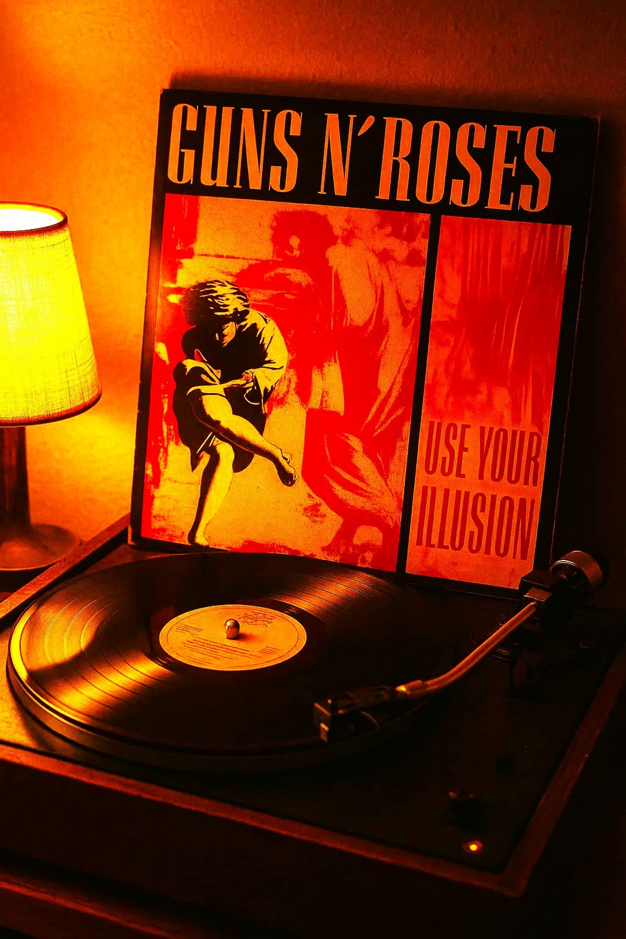 Disque Use Your Illusion des Guns N'Roses sorti le 17 septembre 1991