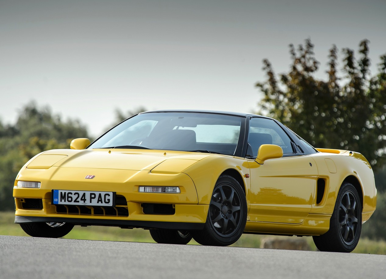 Honda NSX jaune de 1992