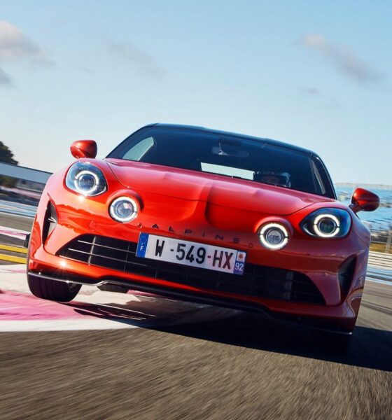 Alpine A110 S de couleur orange modèle 2022