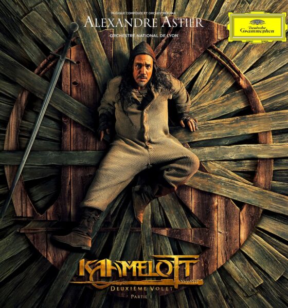 Pochette du disque de la bande originale KAAMELOTT DEUXIEME VOLET à paraître le 22 octobre 2025