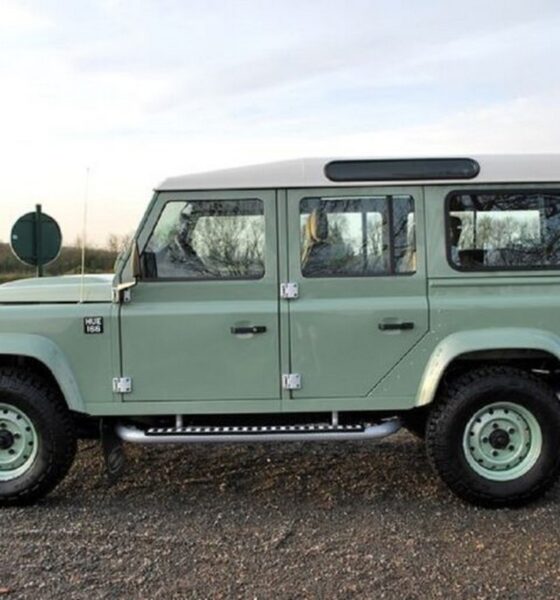 Le dernier Land Rover Defender ancienne génération produit : Heritage Edition de 2015