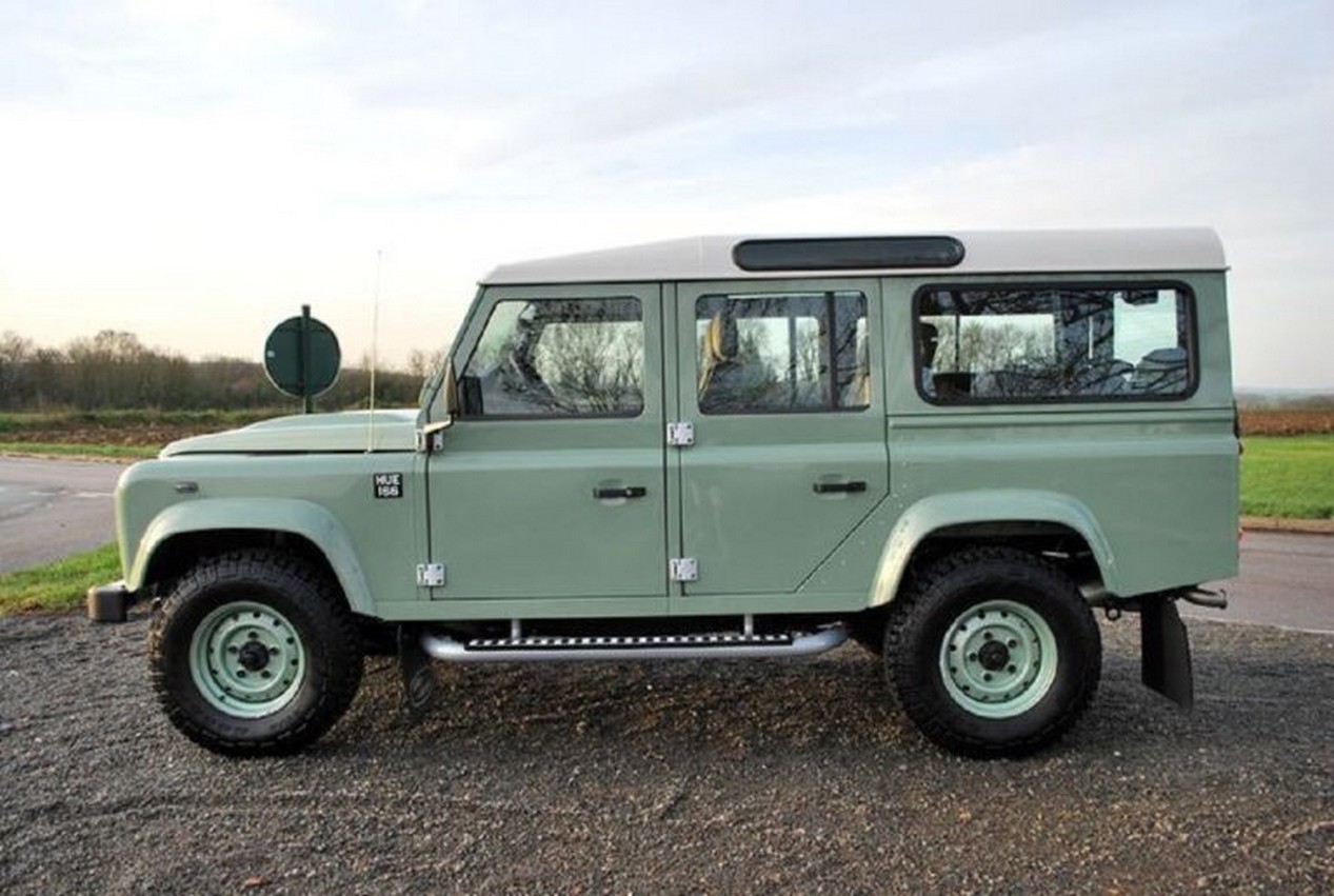 Le dernier Land Rover Defender ancienne génération produit : Heritage Edition de 2015