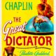 Affiche en couleurs du film Le Dictateur sorti en 1940, avec Charlie Chaplin