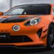 Nouvelle Alpine A110 R Ultime en coloris orange solaire sur le circuit du Mans, modèle 2026