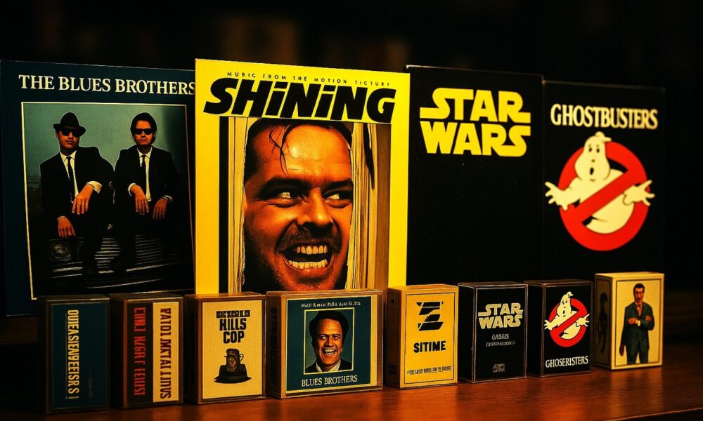 Pochettes de films vintage des années 80