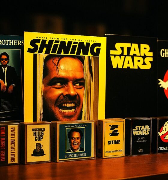 Pochettes de films vintage des années 80