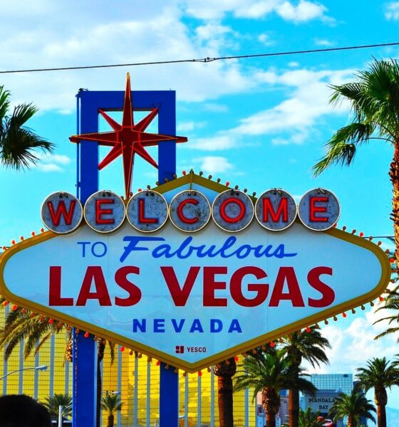 Panneau de la ville de Las Vegas