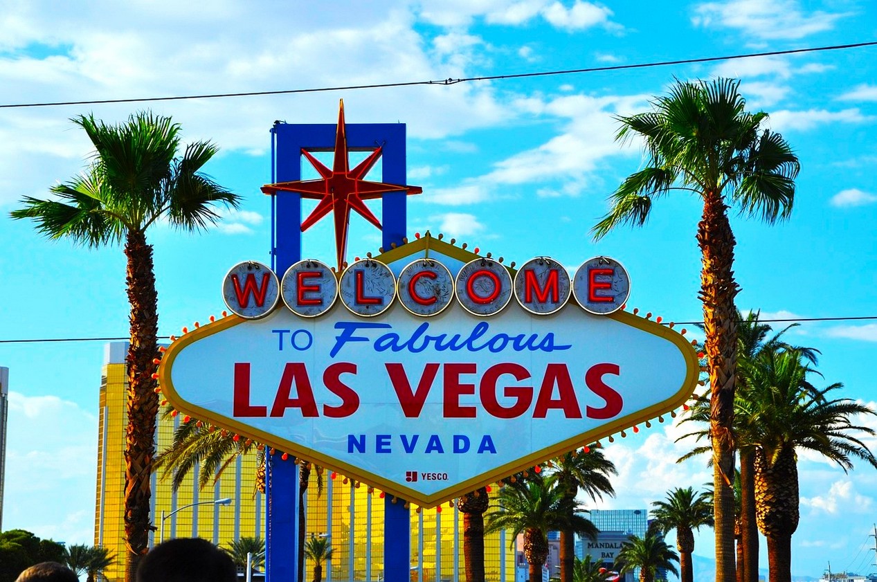 Panneau de la ville de Las Vegas