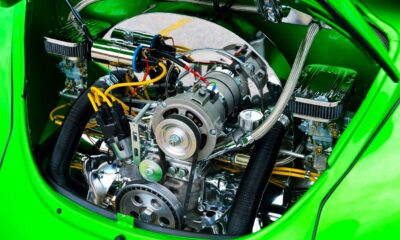 Moteur entièrement rénové d'une Volkswagen Coccinelle